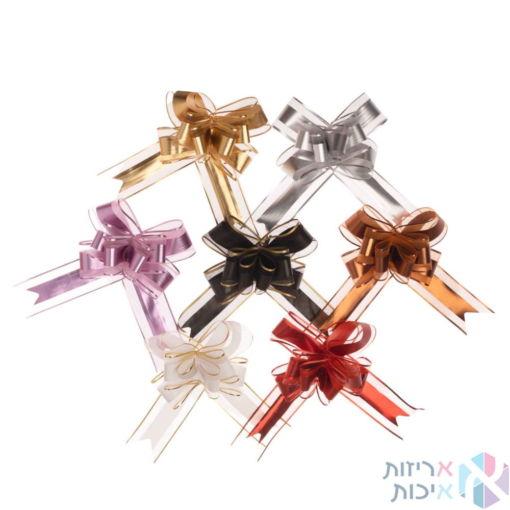 סרט משיכה יוקרתי 5 ס"מ – פס סאטן רחב, 5 ס"מ, 10 ס"מ