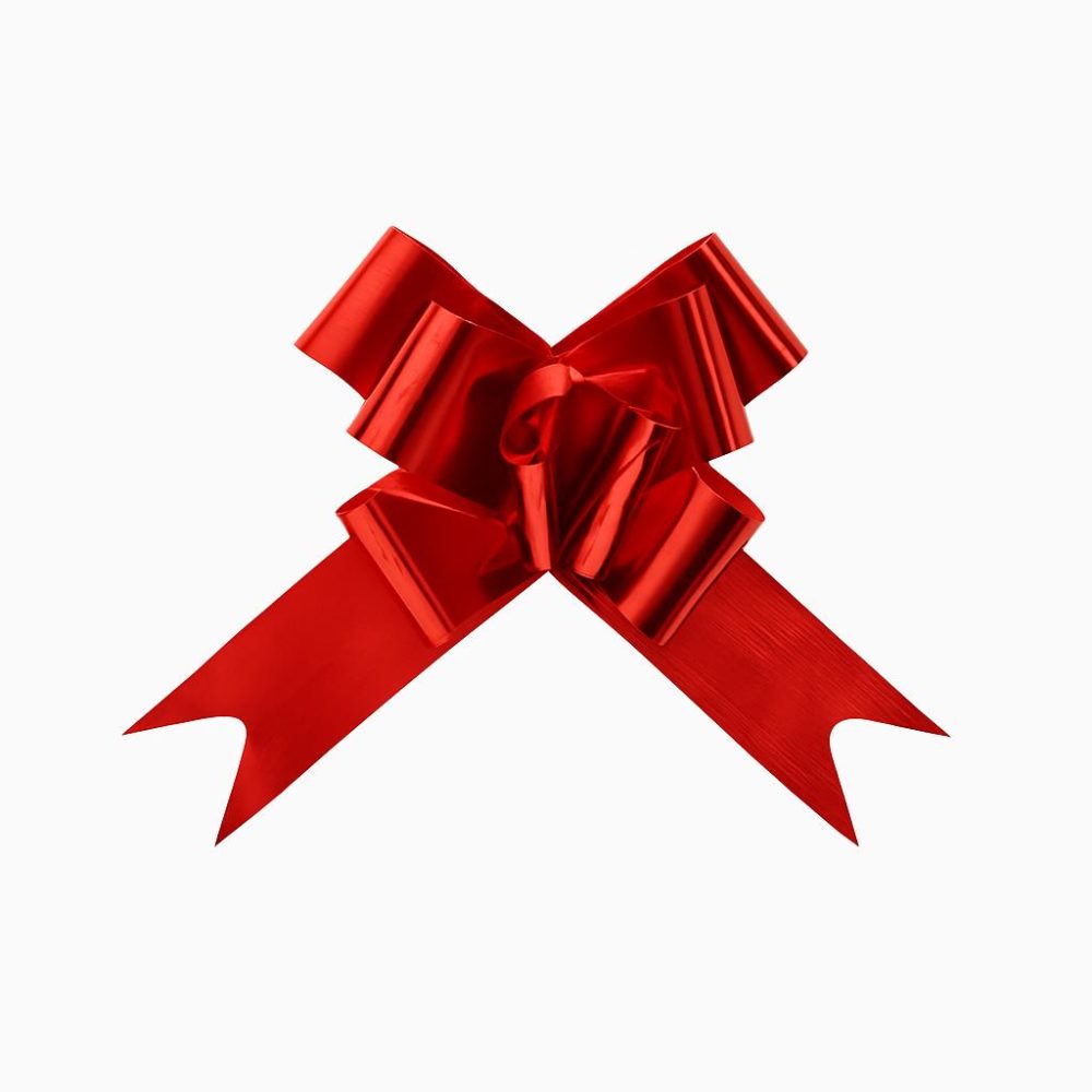 סרט משיכה מטאלי 5 ס”מ 100 יח’ אדום