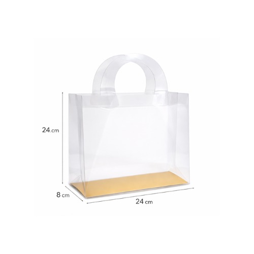 שקיות PVC ידית PVC מידה 24-8-24