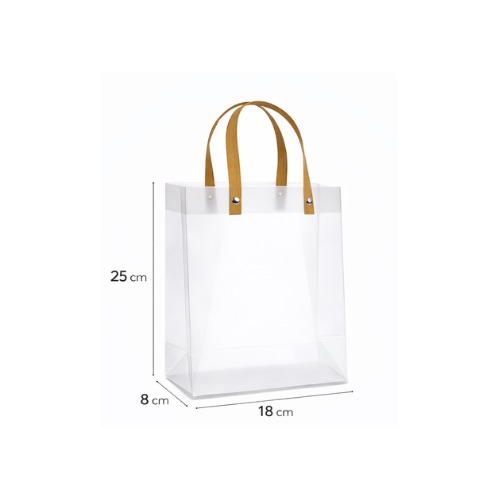 שקיות PVC עם ידית נשיאה במידה 18825