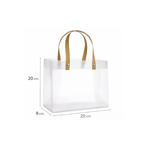 שקיות PVC עם ידית נשיאה במידה 20920